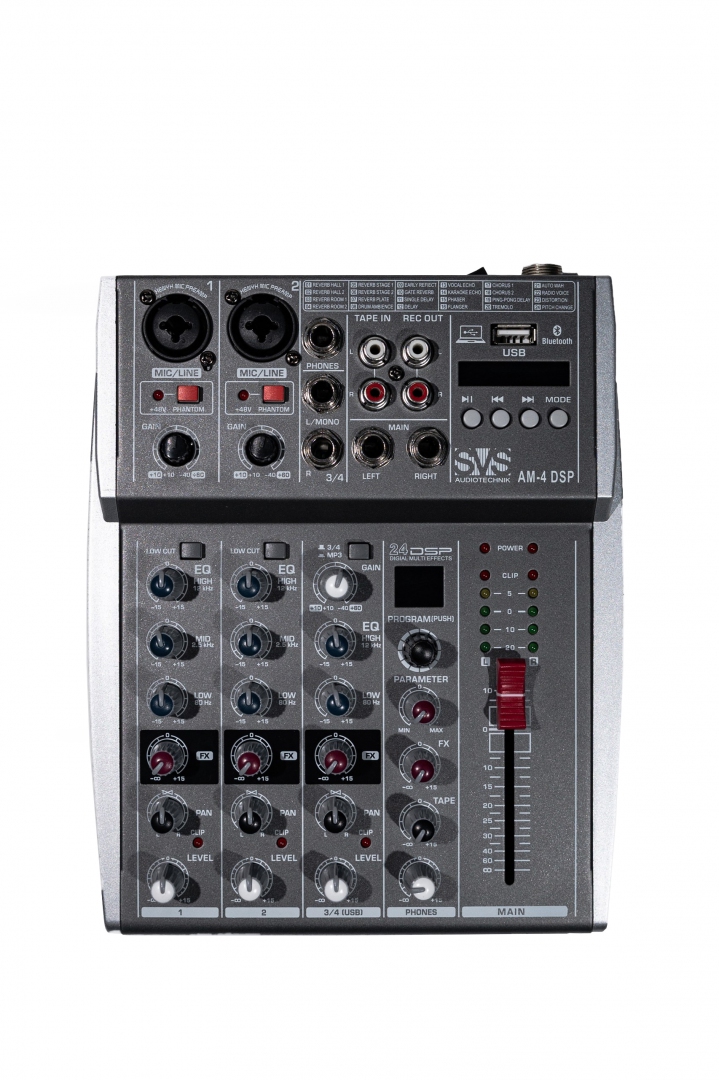 SVS Audiotechnik mixers AM-4 DSP Аналоговый микшерный пульт, 4-канала в Алтайском крае
