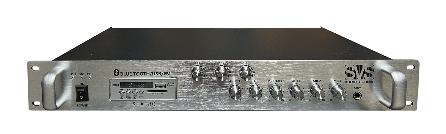 SVS Audiotechnik STA-80 Микшер-усилитель для систем Public Address в Алтайском крае