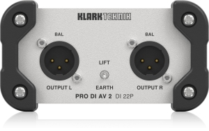 Klark Teknik DI 22P пассивный стерео директ-бокс в Алтайском крае