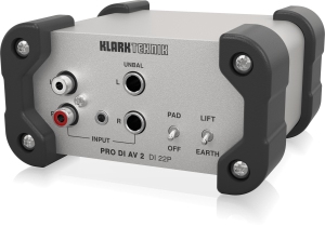 Klark Teknik DI 22P пассивный стерео директ-бокс в Алтайском крае